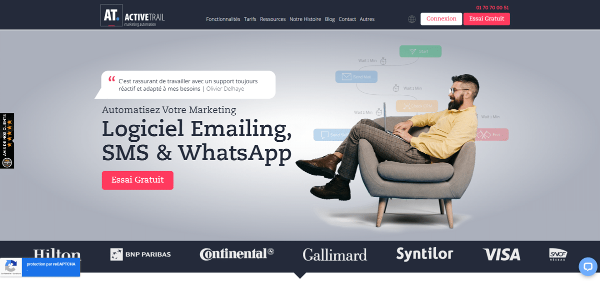 Activetrail logiciel emailing